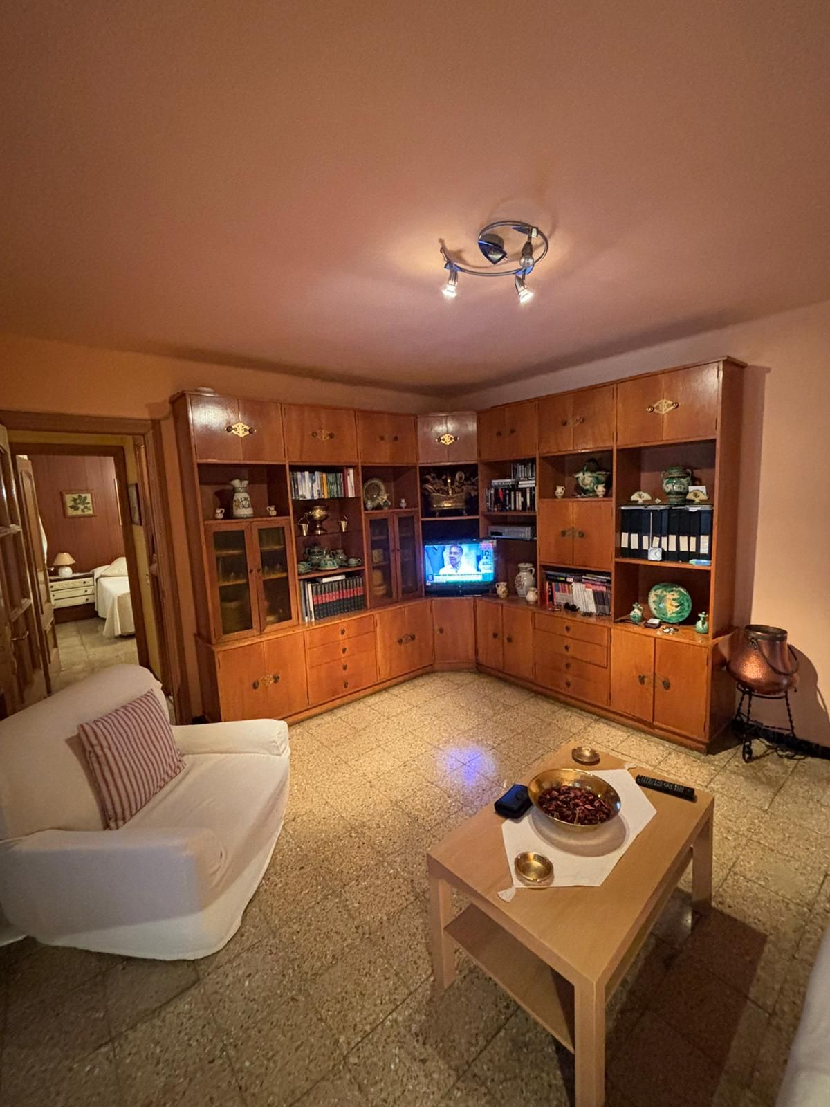 Sala d'estar de Pis en venda en  Barcelona Capital amb Calefacció