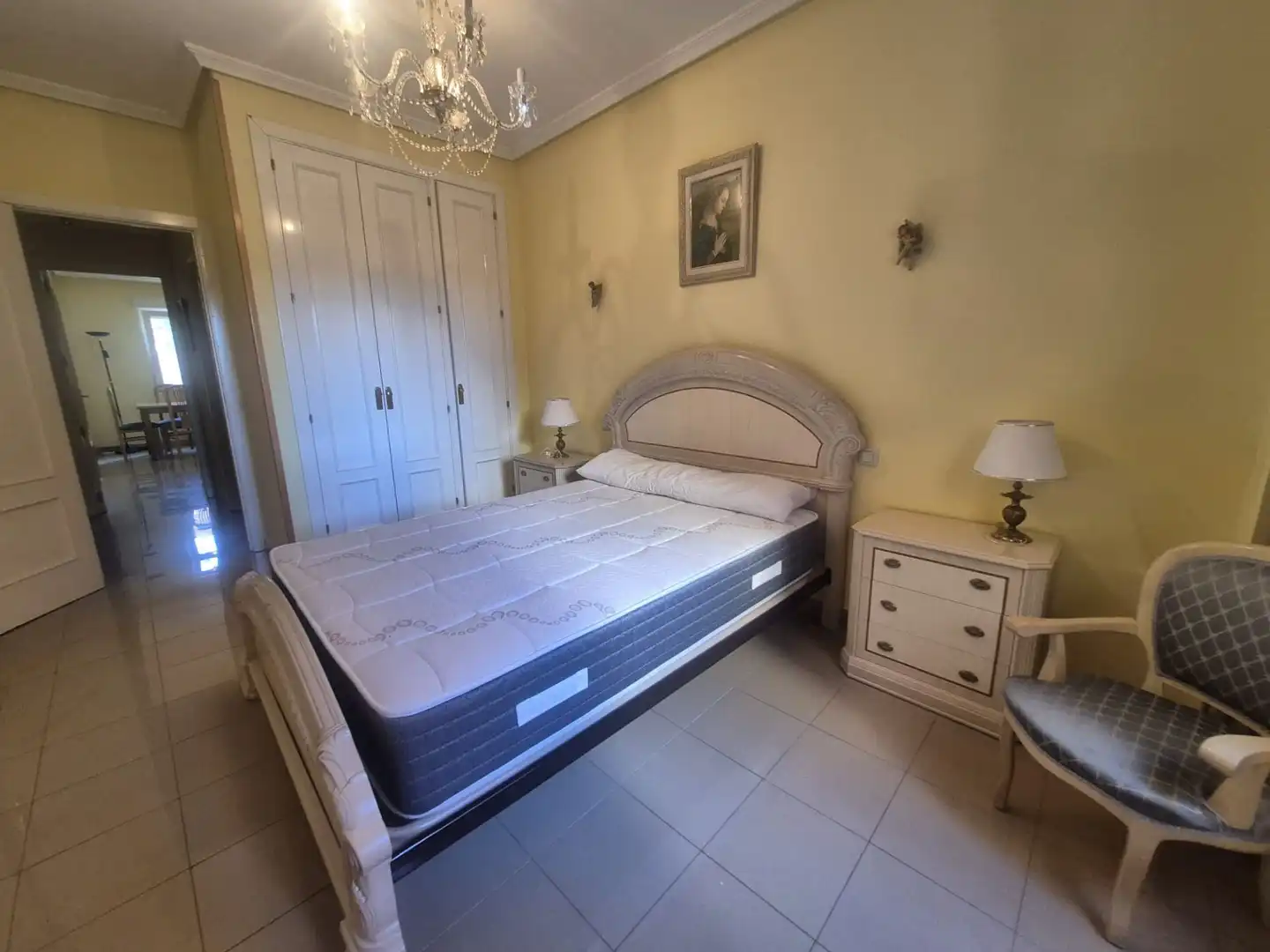 Bedroom of Flat for rent in Ávila  with Heating and Furnished