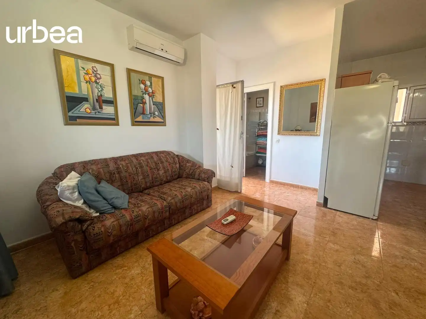 Sala d'estar de Apartament de lloguer en Málaga amb Piscina comunitària