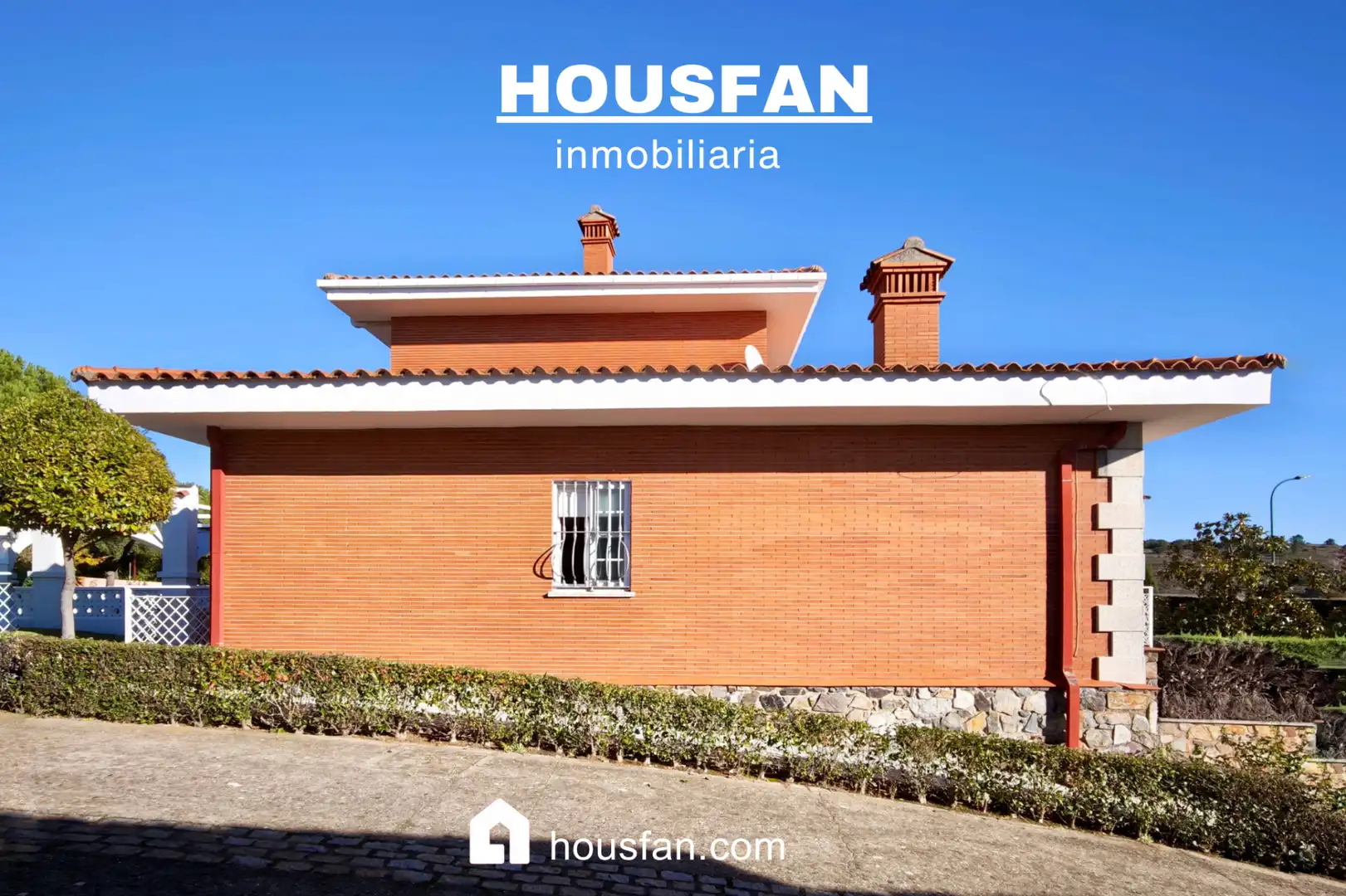 Exterior view of Houses for sale in Cáceres  with Air Conditioner, Heating and Private garden