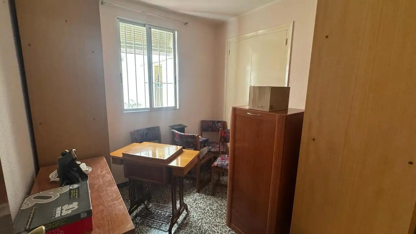 Comedor de Piso de alquiler en Valencia con Aire acondicionado, Terraza y Amueblado