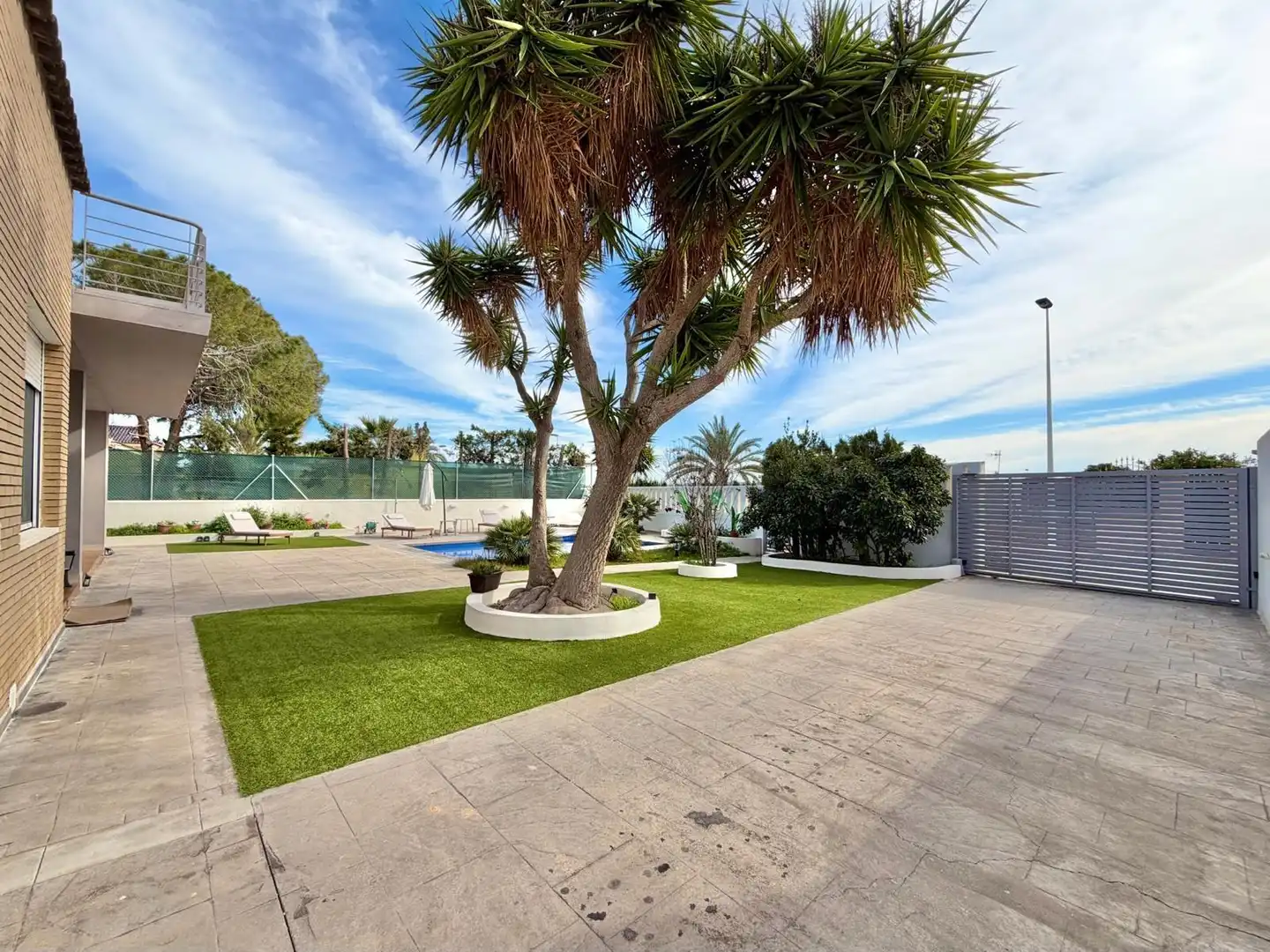 Terraza de Casa o chalet en venta en Elche / Elx con Aire acondicionado, Jardín privado y Terraza