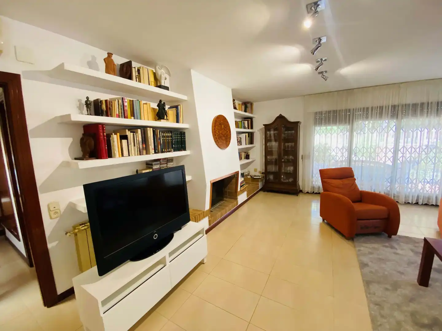 Living room of Houses for sale in Alicante / Alacant  with Air Conditioner, Heating and Terrace