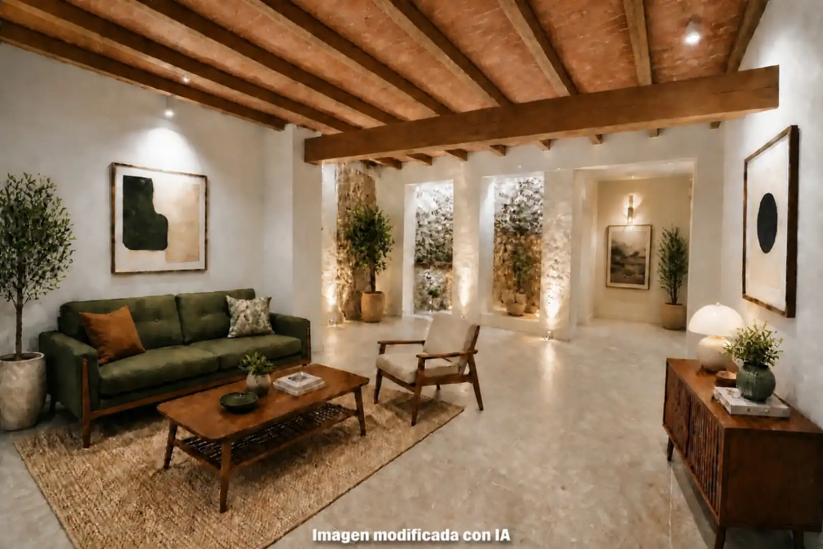 Wohnzimmer von Country house zum Verkauf in Sagra
