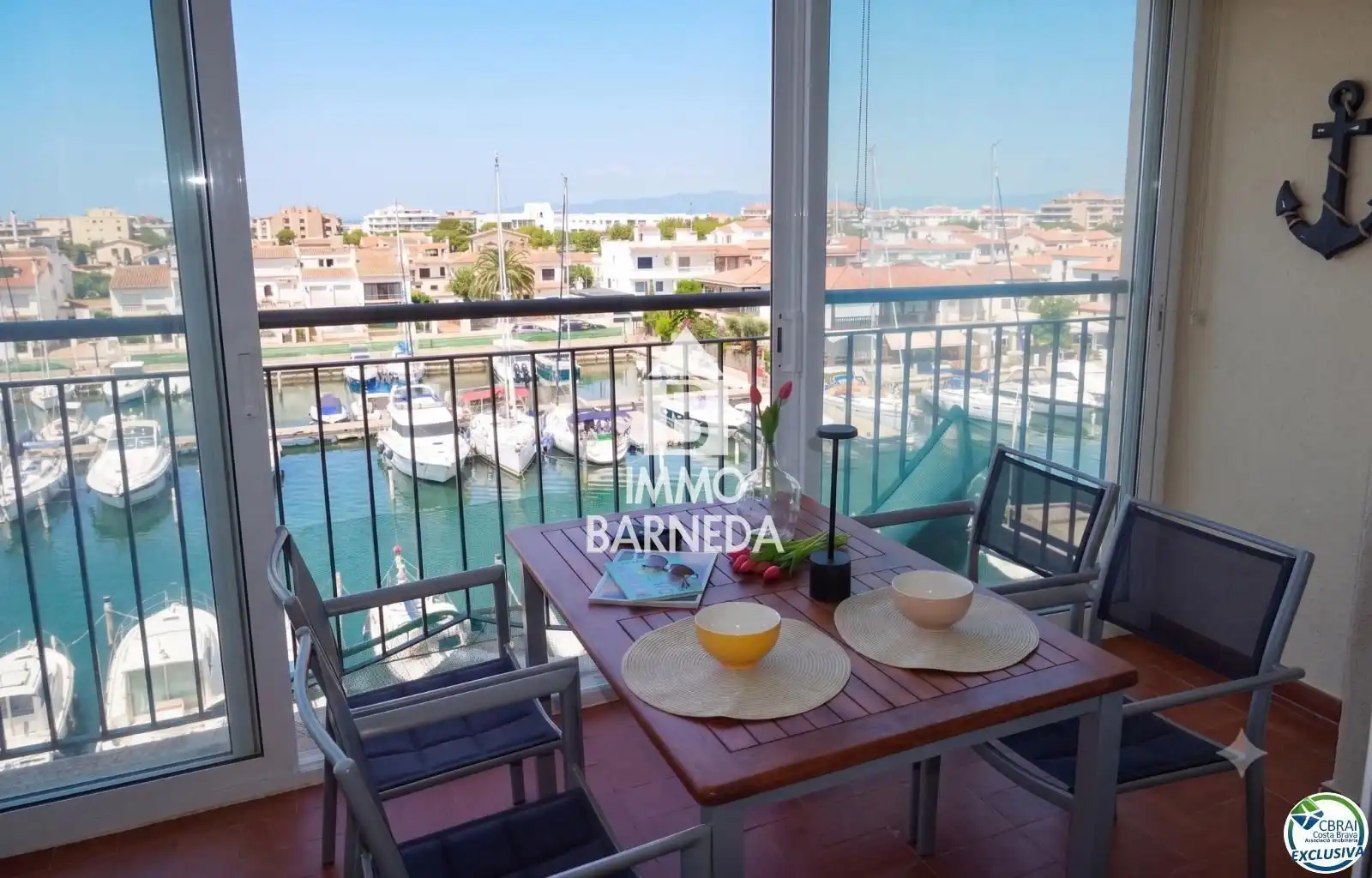 Balcony of Flat for sale in Empuriabrava  with Air Conditioner, Heating and Terrace