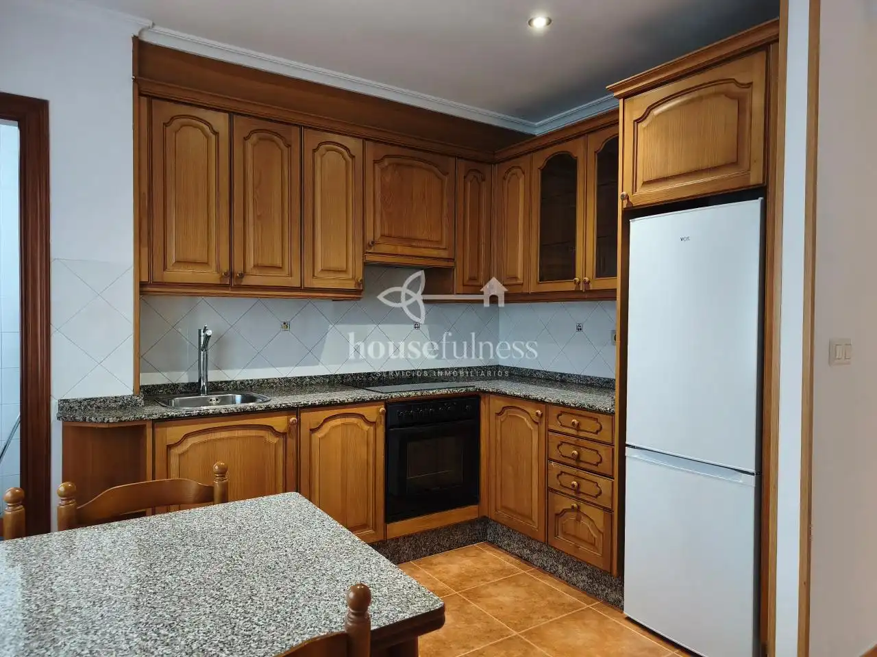 Cocina de Piso de alquiler en Narón con Calefacción
