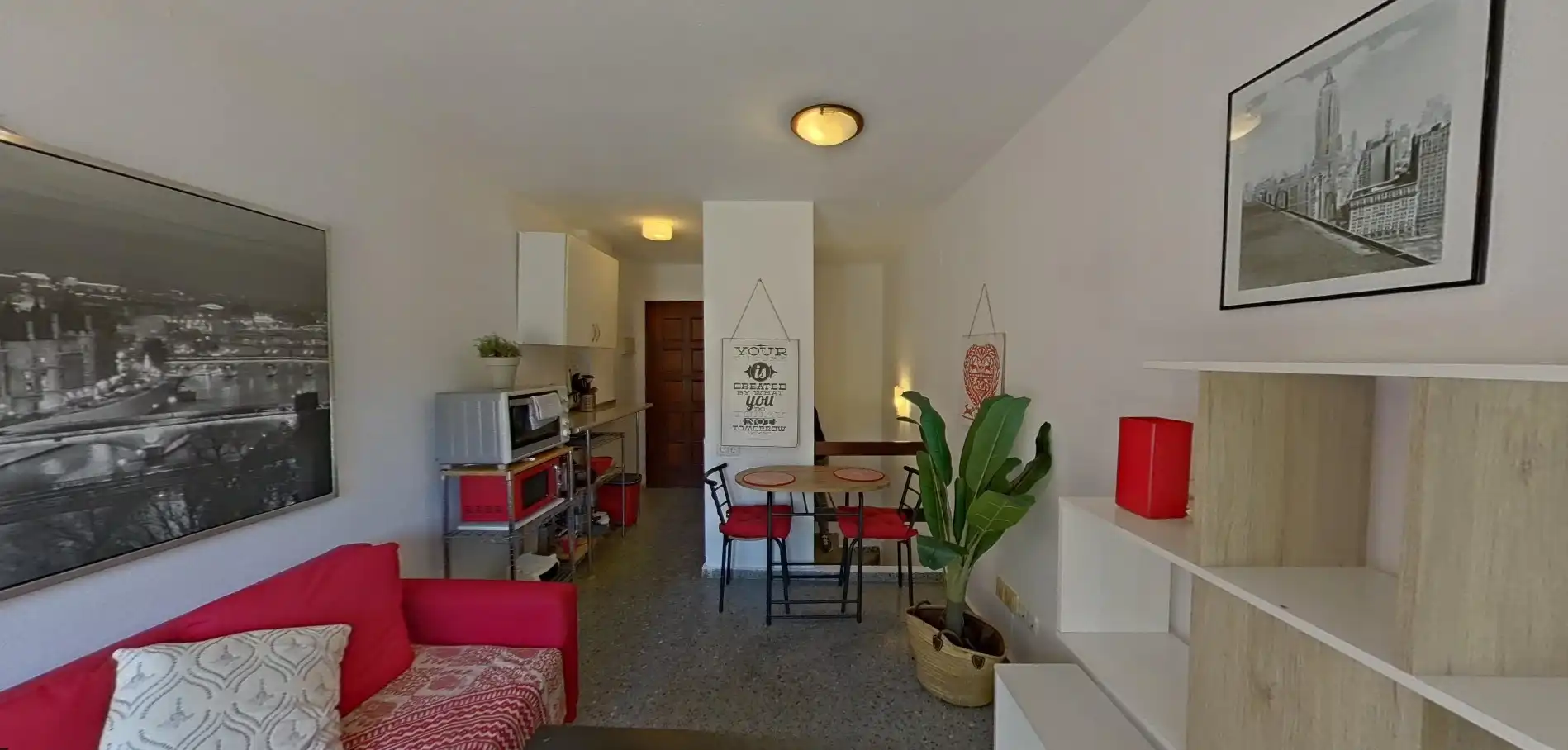 Wohnzimmer von Maisonette zum Verkauf in Marbella mit Klimaanlage, Möbliert und Internet