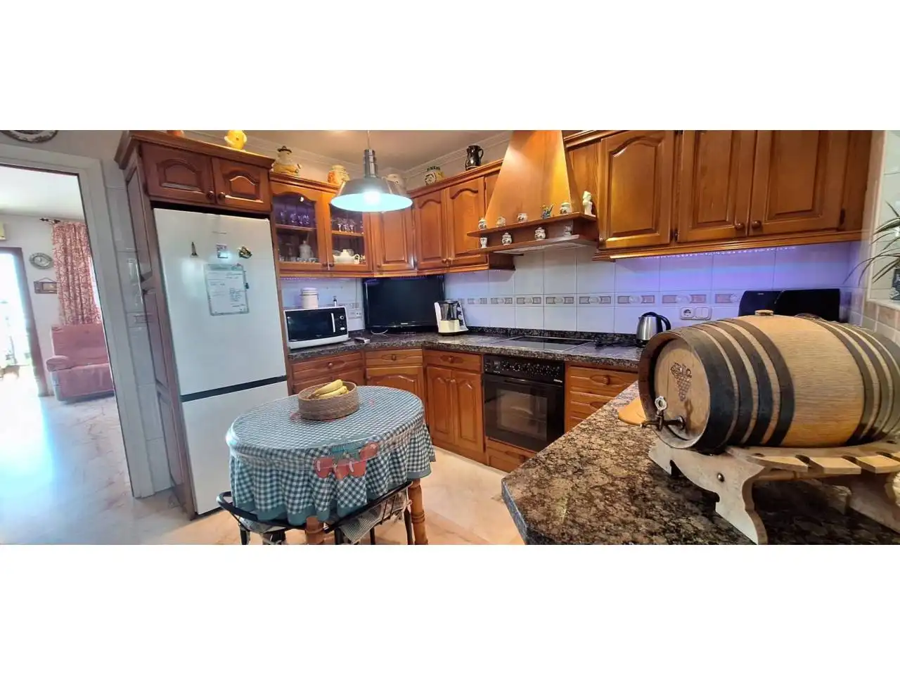 Cocina de Casa adosada en venta en Rincón de la Victoria con Aire acondicionado, Jardín privado y Terraza