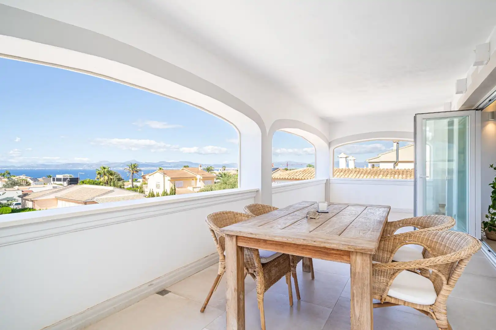 Terrace of Houses for rent in Llucmajor  with Air Conditioner, Private garden and Terrace