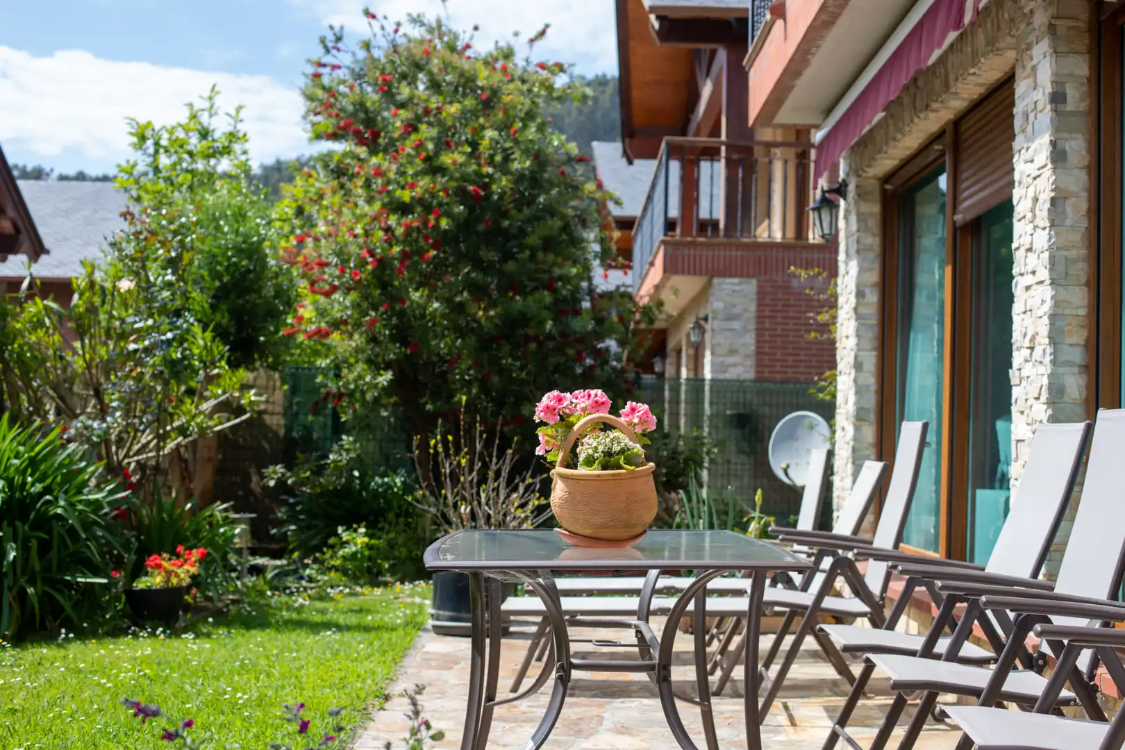 Terrassa de Casa o xalet en venda en Piélagos amb Calefacció, Jardí privat i Terrassa