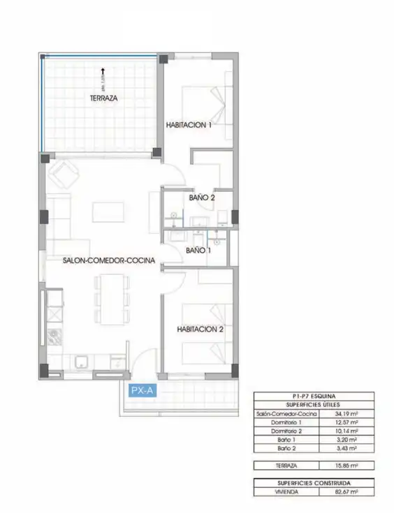 Apartamento con piscina en venta en La Cala de Villajoyosa, imagen 9