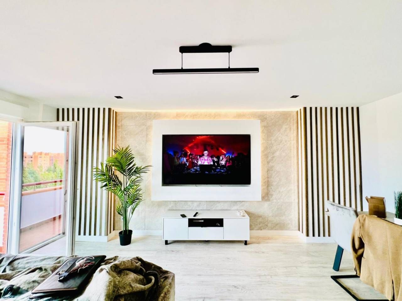 Living room of Flat to rent in  Toledo Capital  with Air Conditioner, Heating and Terrace