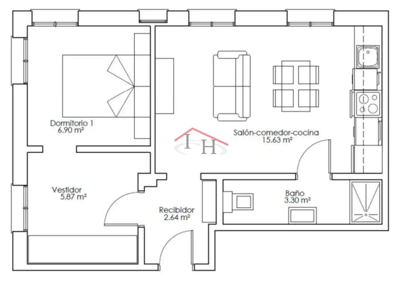 Apartamento en venta en San Andrés del Rabanedo con Calefacción