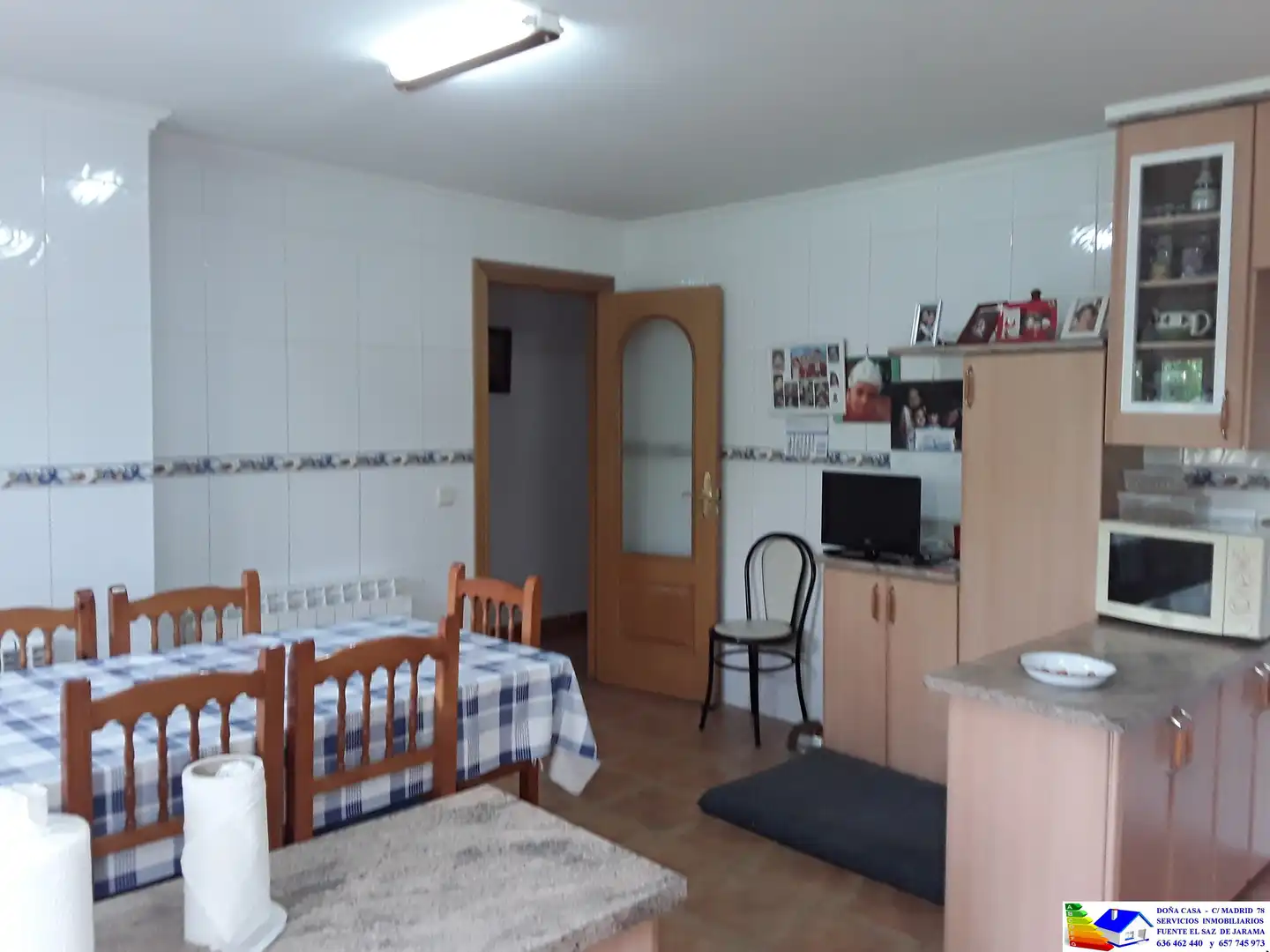 Cocina de Casa o chalet en venta en Fuente El Saz de Jarama con Aire acondicionado, Calefacción y Jardín privado