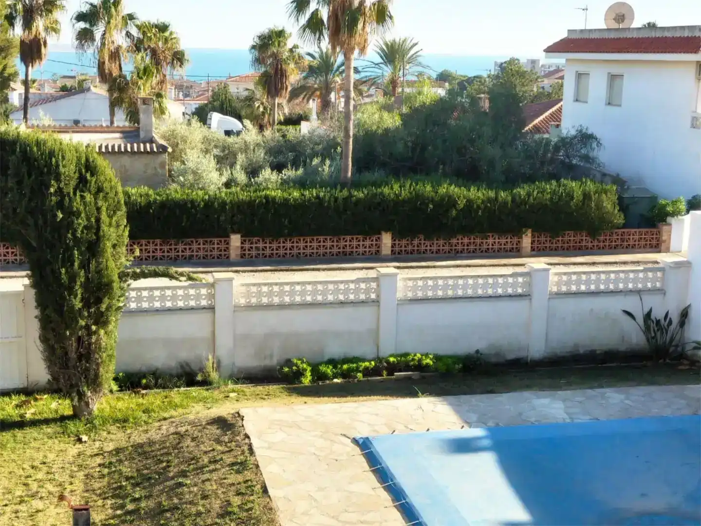 Jardí de Casa o xalet en venda en Alcanar amb Aire condicionat i Piscina