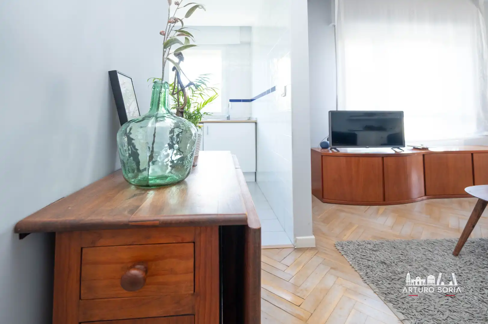 Sala de estar de Ático en venta en Madrid con Aire acondicionado, Terraza y Trastero