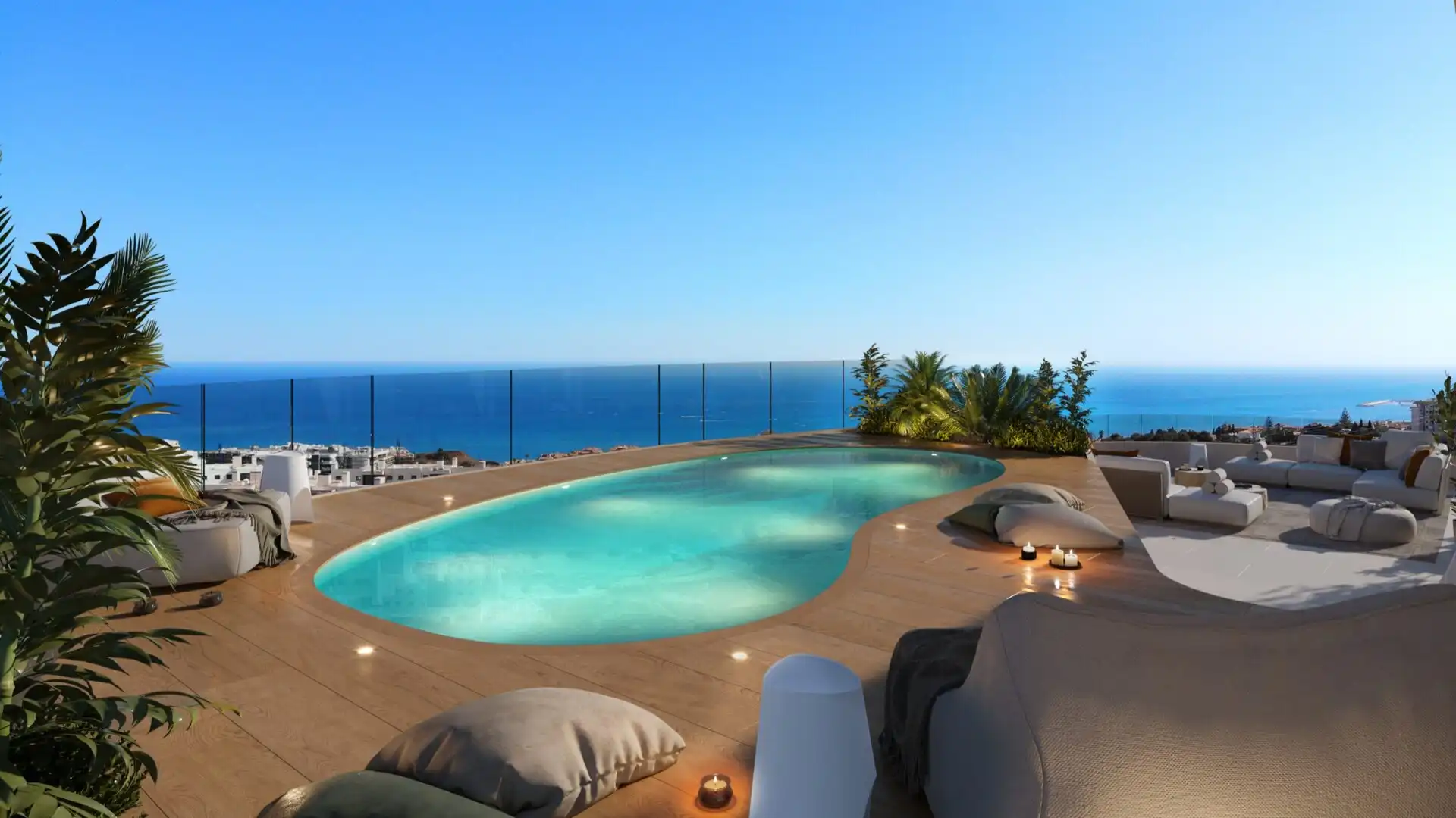 Neubau-Penthouse mit Pool zum Verkauf in Avenida 8 de Marzo 35
