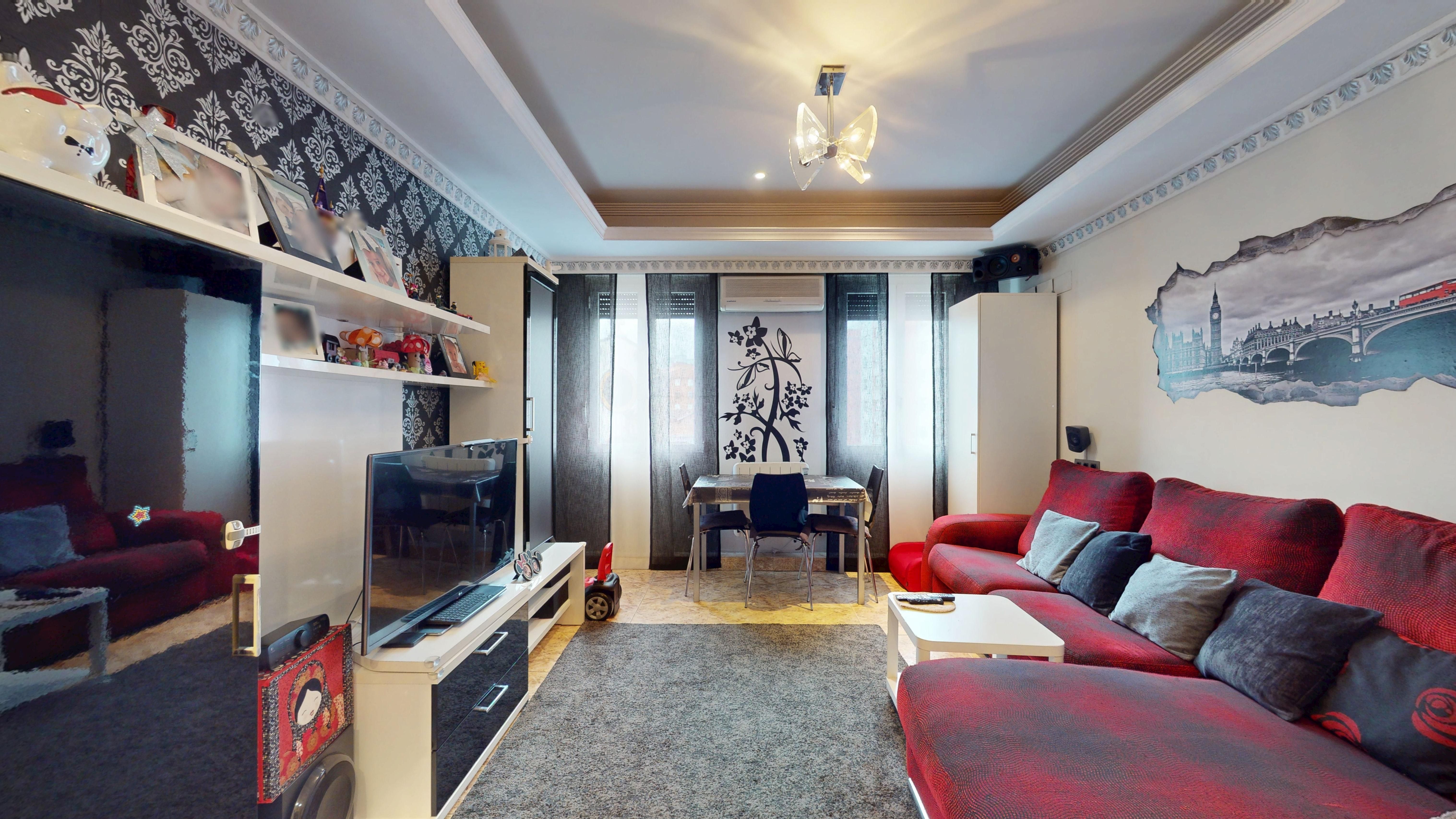 Living room of Flat for sale in Barakaldo   with Heating