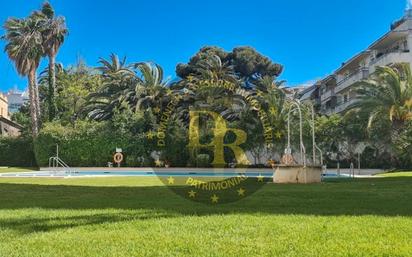 Garden of Flat for sale in Sitges  with Air Conditioner, Private garden and Swimming Pool