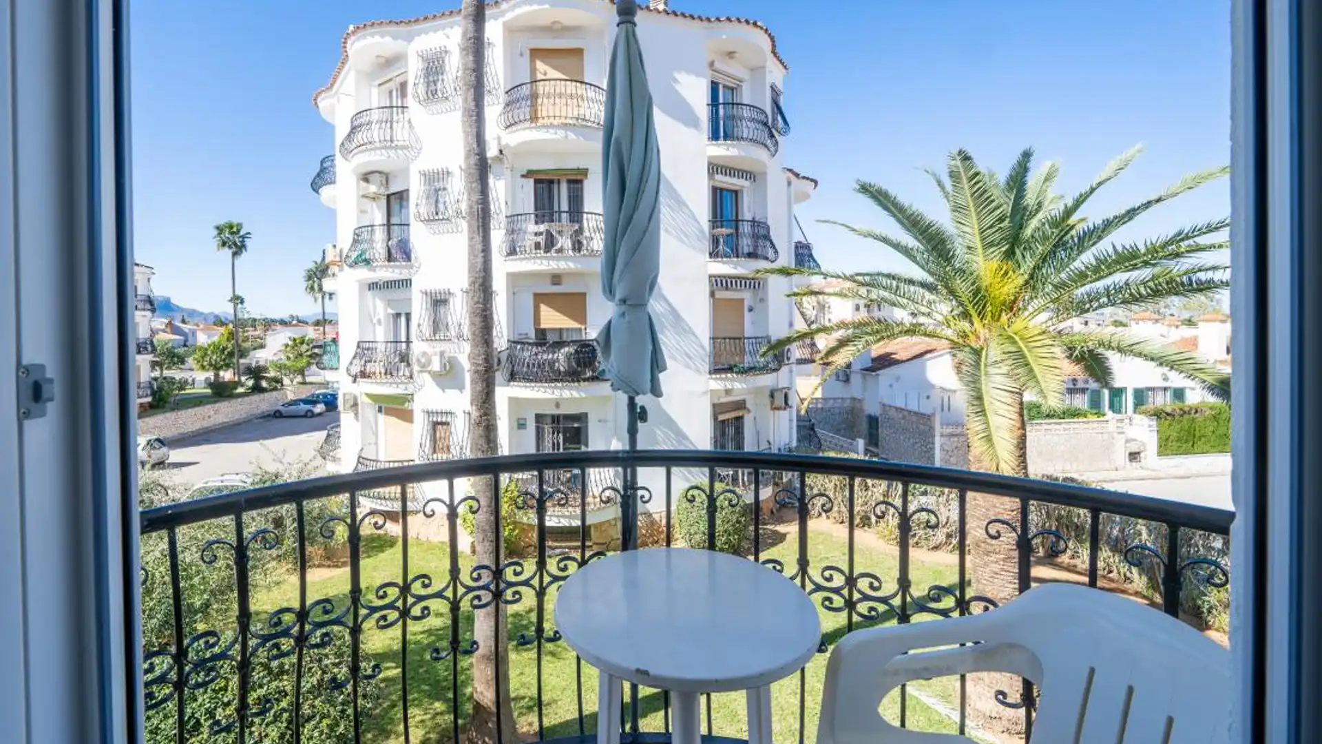 Terraza de Piso en venta en Dénia con Aire acondicionado, Calefacción y Jardín privado