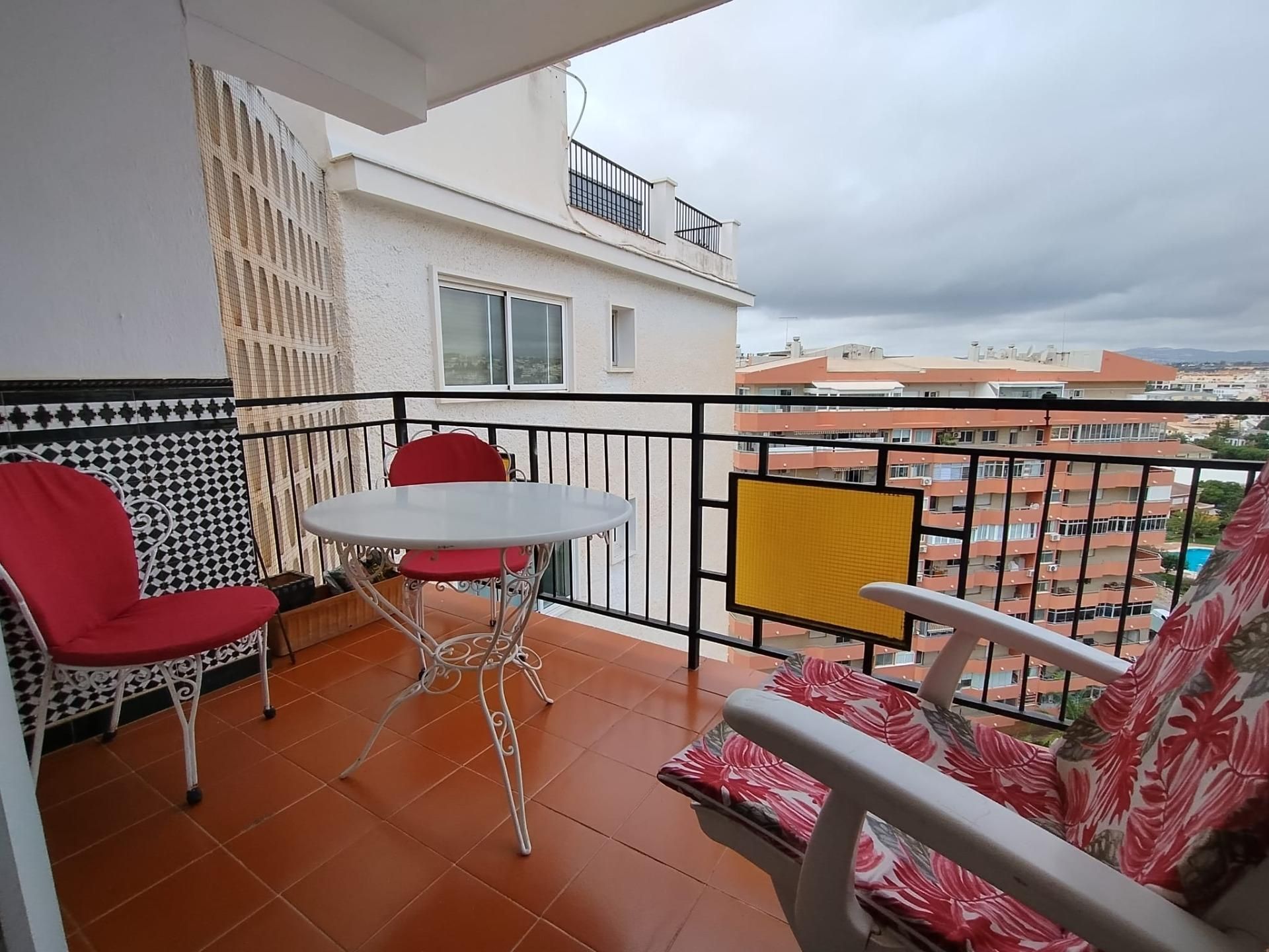 Terrassa de Apartament de lloguer en Fuengirola amb Jardí privat, Terrassa i Piscina comunitària