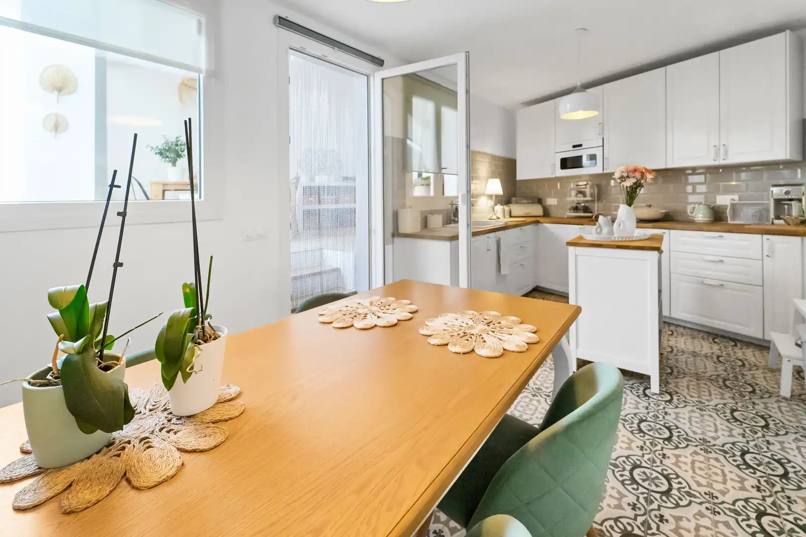 Küche von Haus oder Chalet zum Verkauf in Felanitx mit Klimaanlage, Heizung und Terrasse