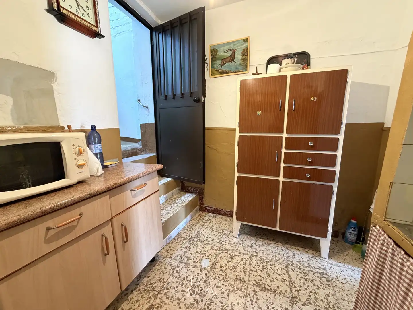 Cuina de Casa adosada en venda en Ardales amb Jardí privat i Moblat