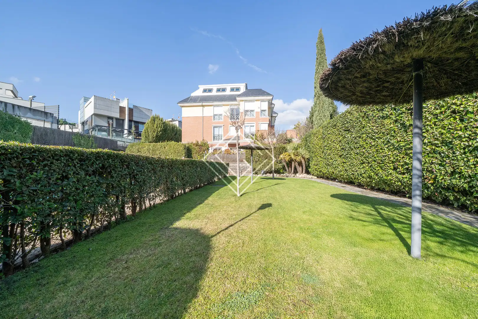 Garten von Dachboden zum Verkauf in Madrid mit Klimaanlage, Heizung und Terrasse