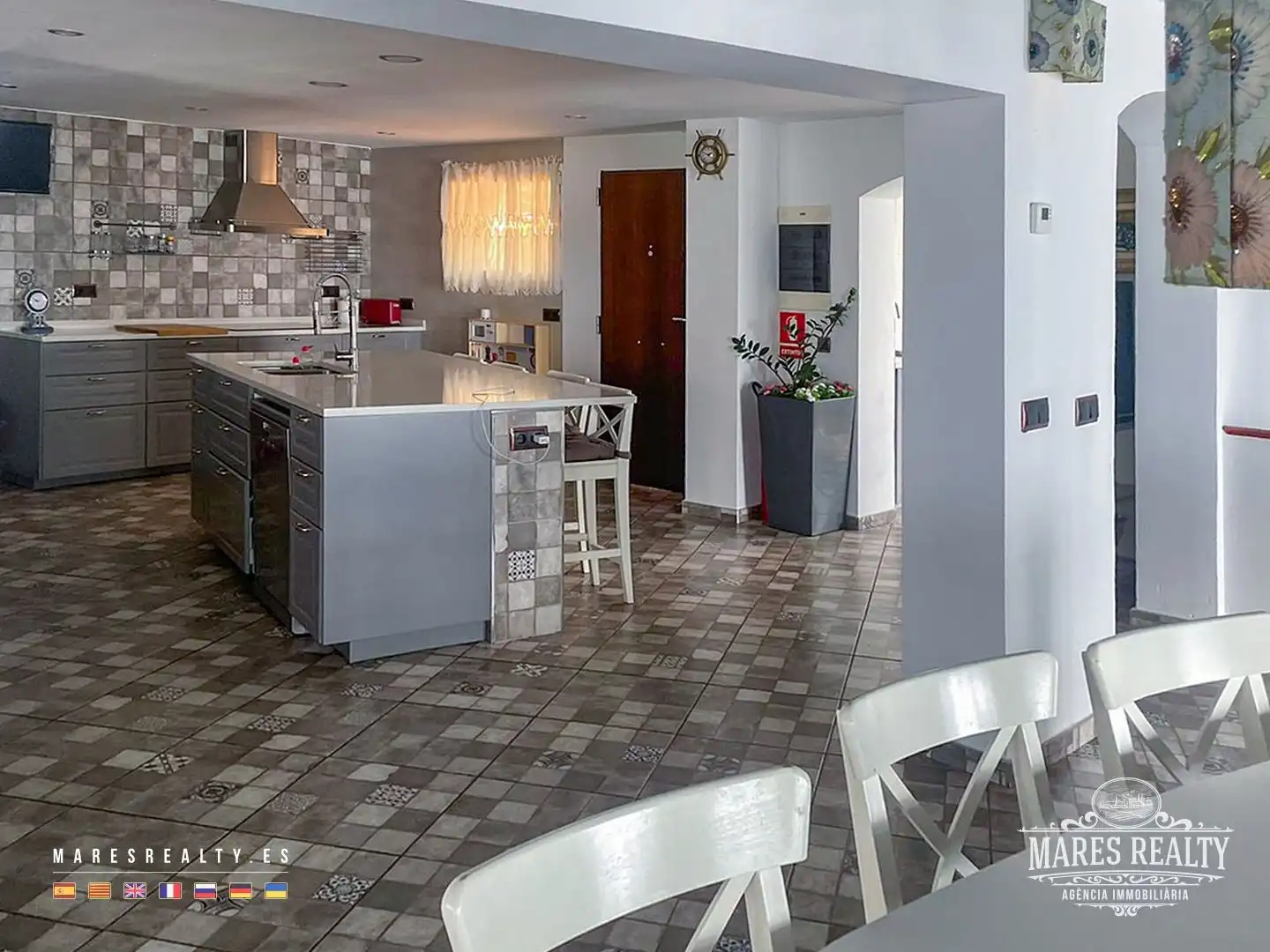 Cocina de Casa o chalet en venta en Lloret de Mar con Calefacción, Jardín privado y Piscina