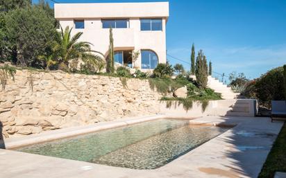 Swimming pool of House or chalet for sale in El Campello  with Air Conditioner, Terrace and Storage room