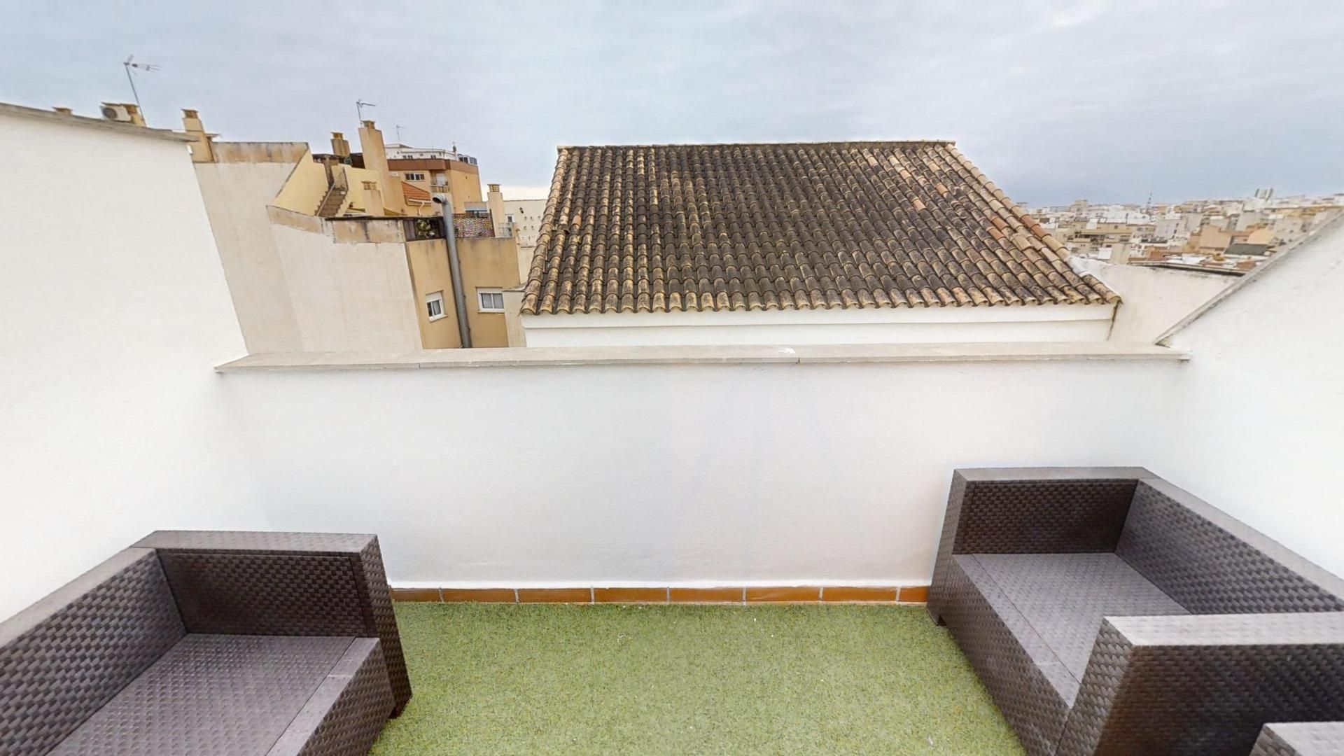 Terrassa de Apartament de lloguer en Málaga Capital amb Aire condicionat, Calefacció i Terrassa