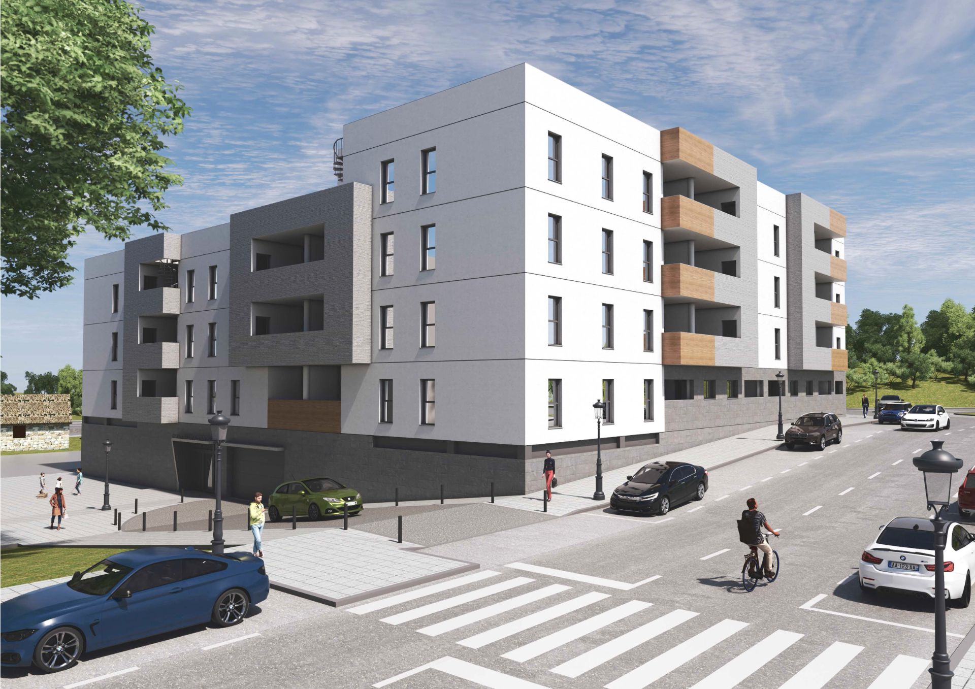 Vista exterior de Pis en venda en Los Barrios amb Terrassa i Piscina comunitària