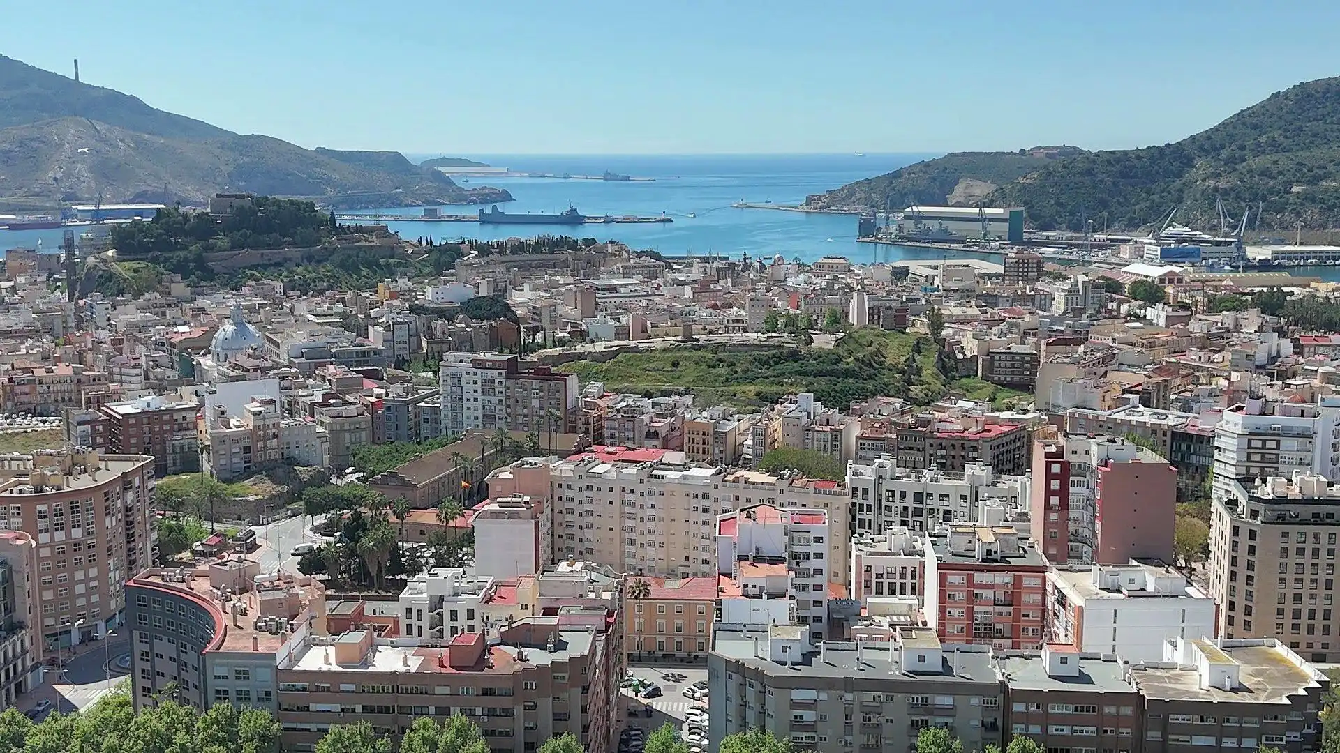 Vista exterior de Piso en venta en Cartagena