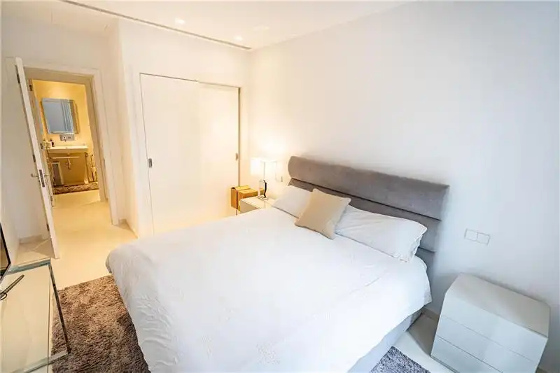 Schlafzimmer von Erdgeschoss zum Verkauf in Manacor mit Klimaanlage, Privatgarten und Terrasse