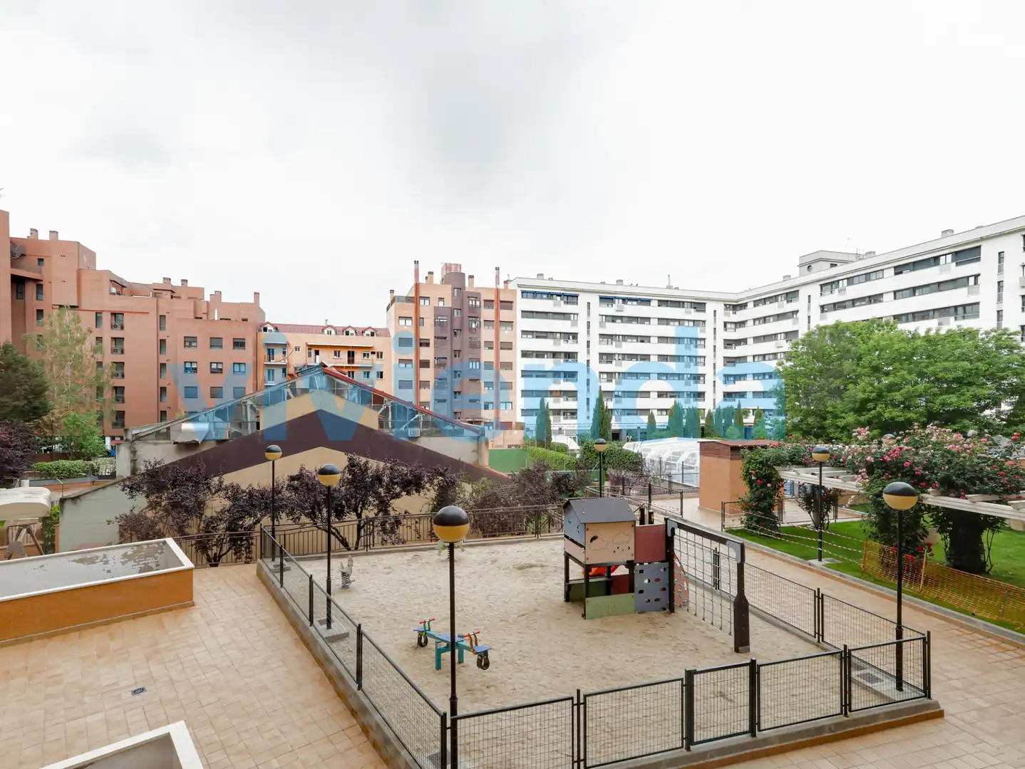 Exterior view of Flat for sale in Madrid  with Air Conditioner, Heating and Storage room