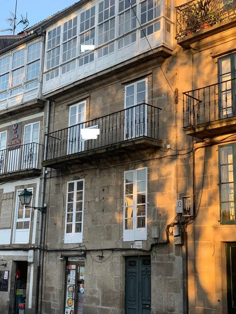 Exterior view of Detached homes for sale in Santiago de Compostela 