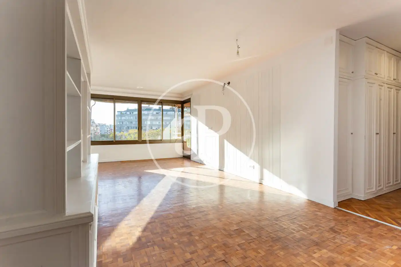 Sala de estar de Piso de alquiler en  Barcelona Capital con Calefacción, Terraza y Balcón
