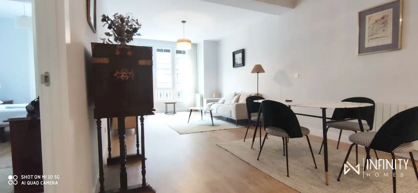 Wohnzimmer von Wohnung zur Miete in Bilbao  mit Heizung
