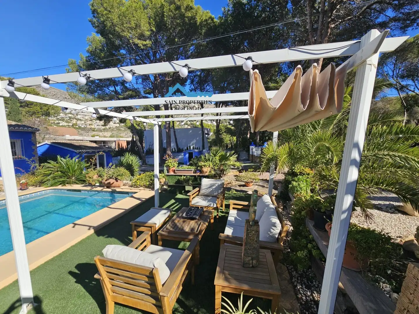 Terraza de Casa o chalet en venta en Altea con Aire acondicionado, Calefacción y Jardín privado