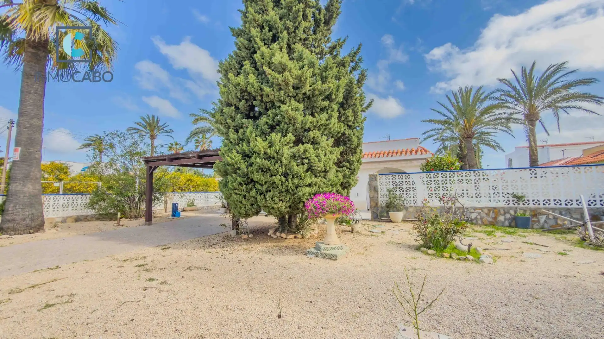 Jardín de Casa o chalet en venta en La Manga del Mar Menor con Aire acondicionado, Jardín privado y Piscina