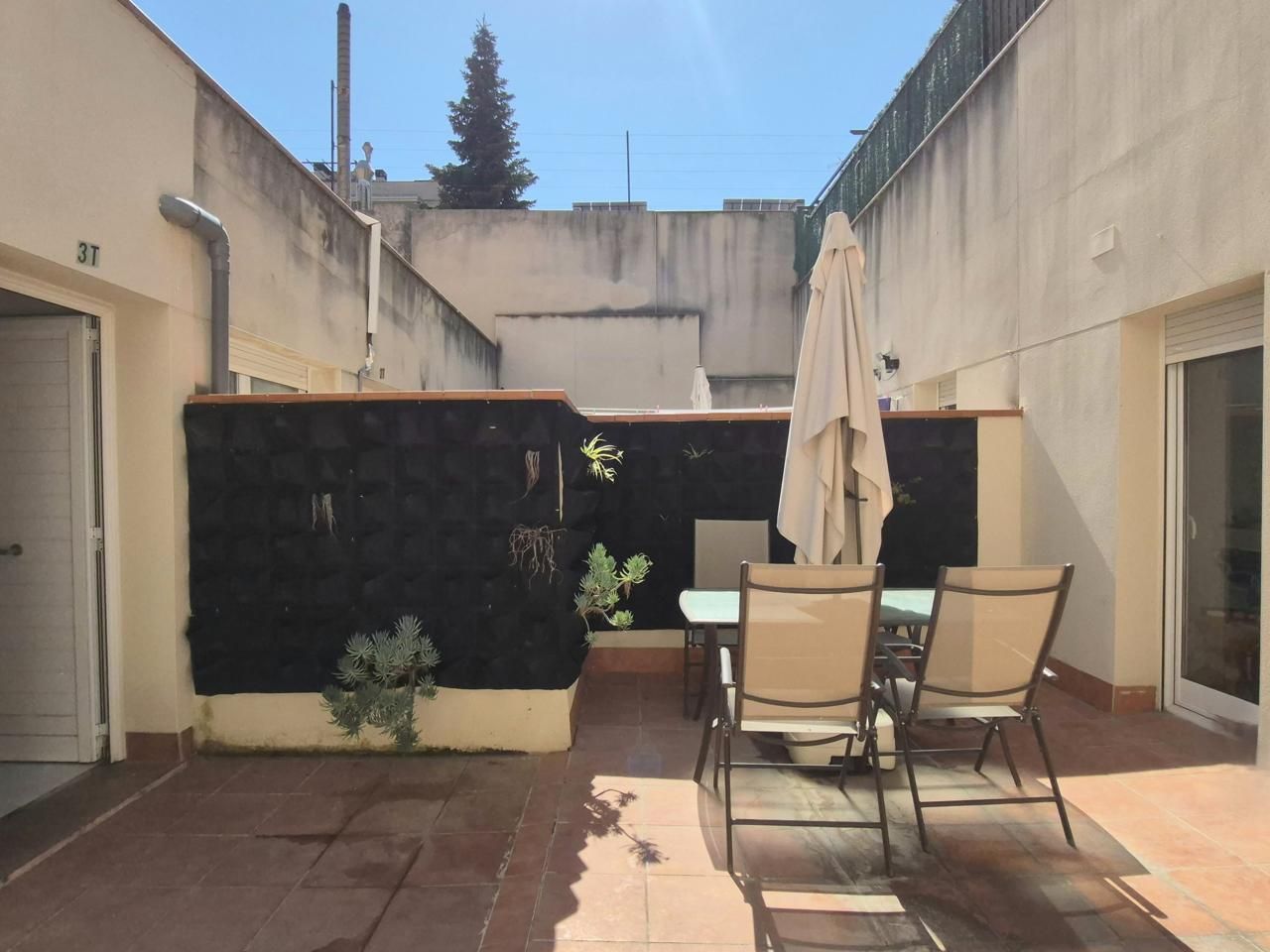 Terraza de Planta baja en venta en Terrassa con Aire acondicionado, Calefacción y Jardín privado