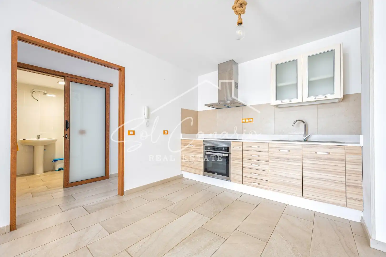 Cocina de Piso de alquiler en Telde con Terraza y Amueblado