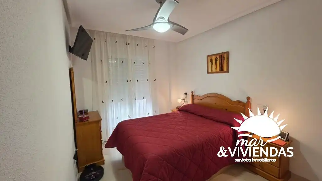 Schlafzimmer von Wohnungen zum Verkauf in Garrucha mit Klimaanlage, Heizung und Terrasse