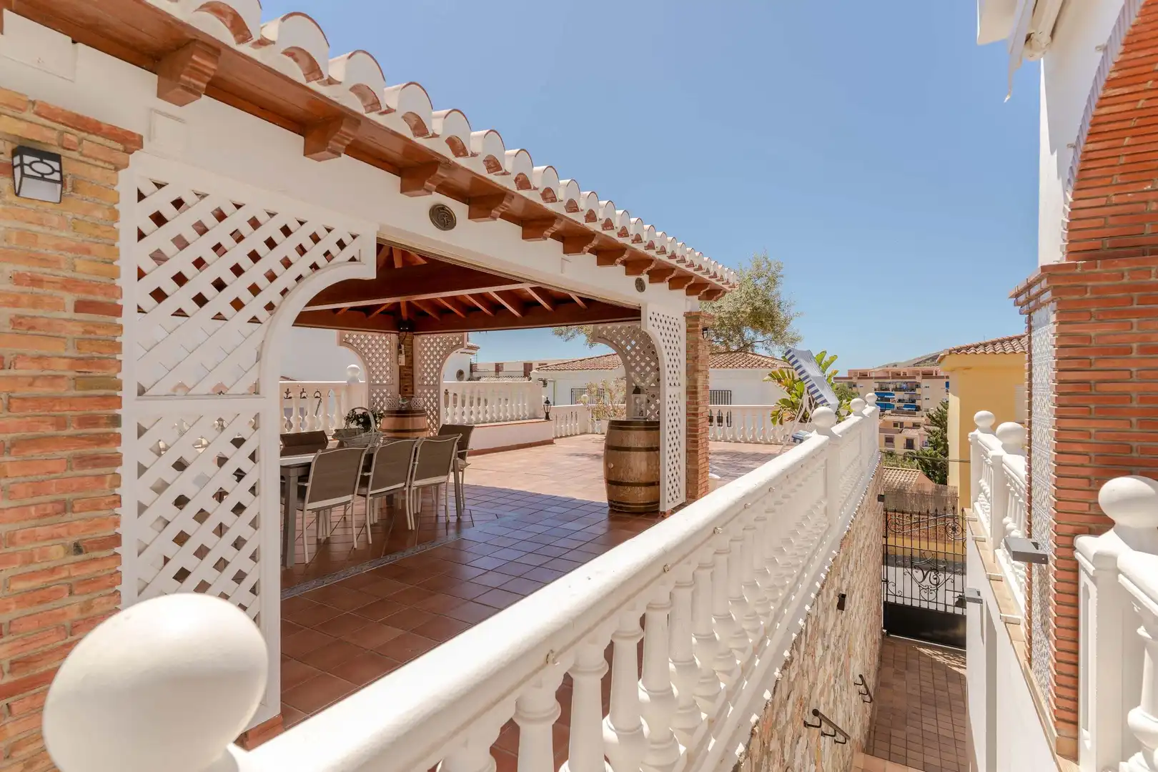Terraza de Casa o chalet en venta en Motril con Aire acondicionado y Jardín privado