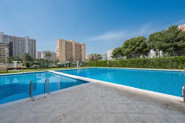 Schwimmbecken von Wohnung zur Miete in Alicante / Alacant mit Klimaanlage, Heizung und Terrasse