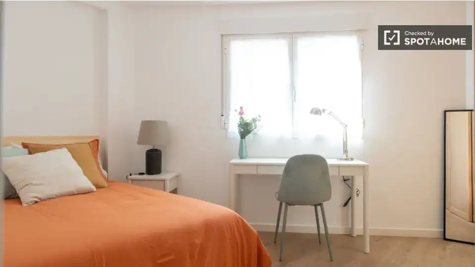 Habitación de Piso para compartir en Madrid con Aire acondicionado, Calefacción y Terraza