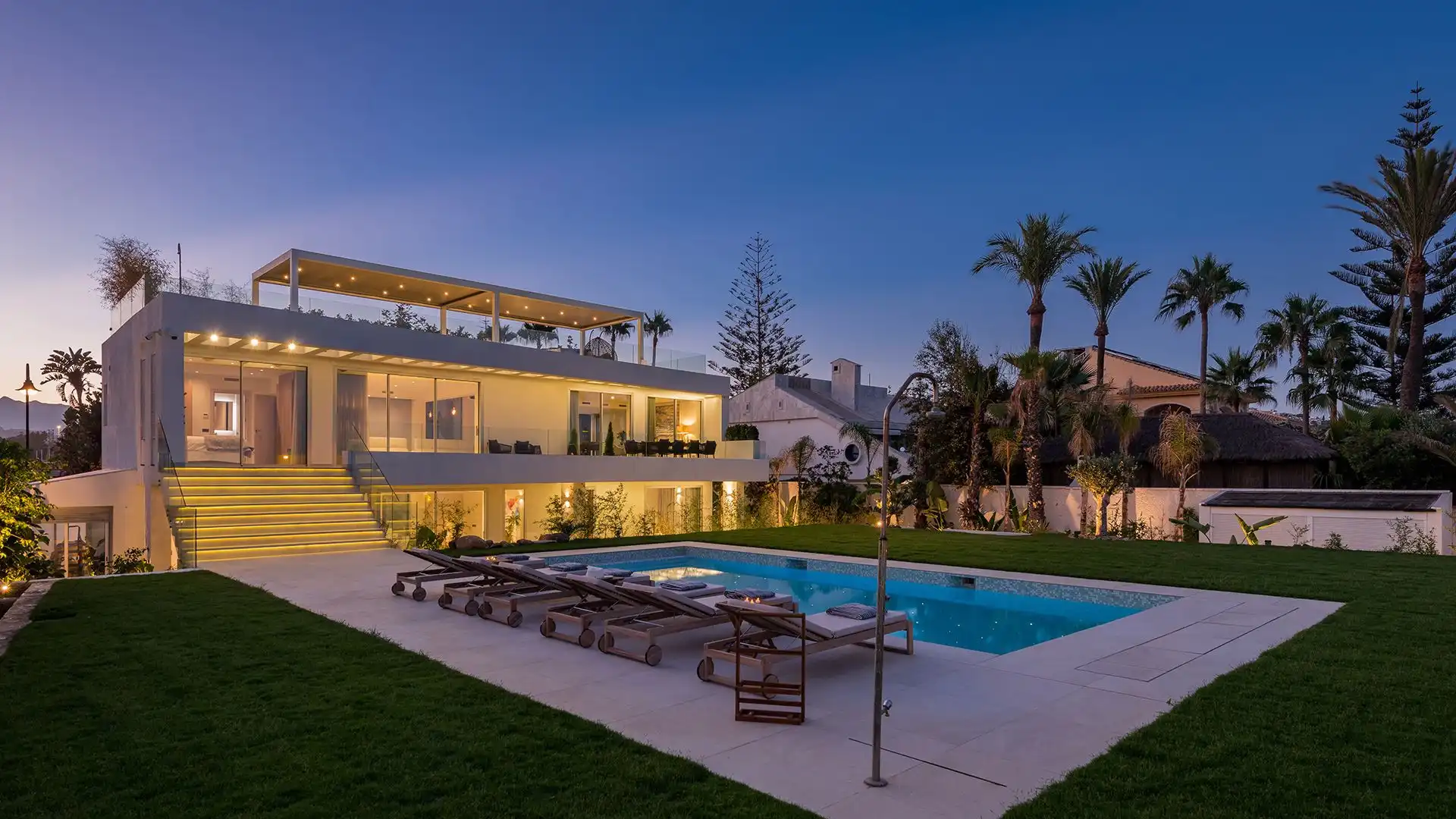 Casa amb piscina en venda a La Cala Mijas