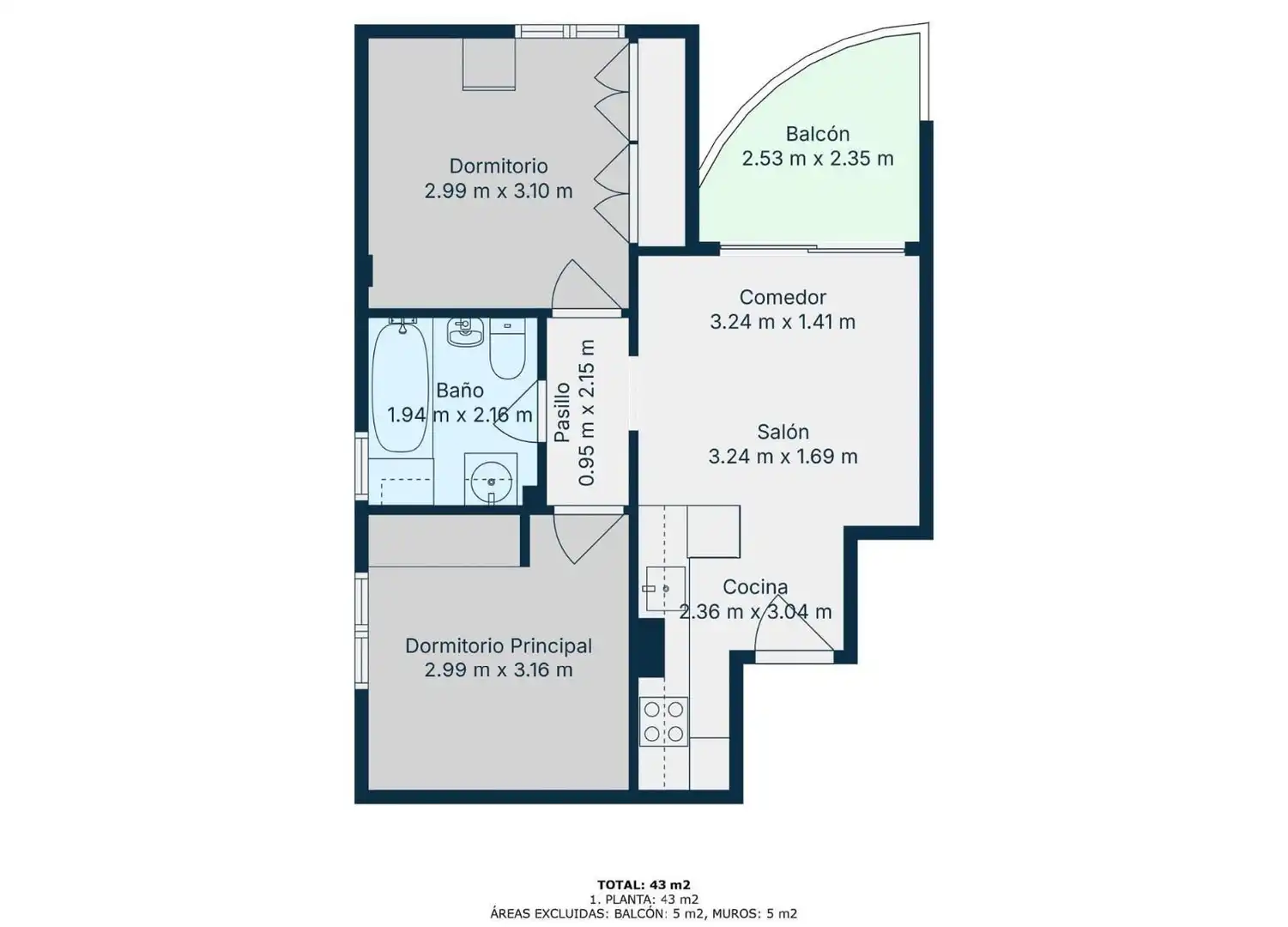 Apartment with lift for sale in Calle Calderon de la Barca, imagen 25