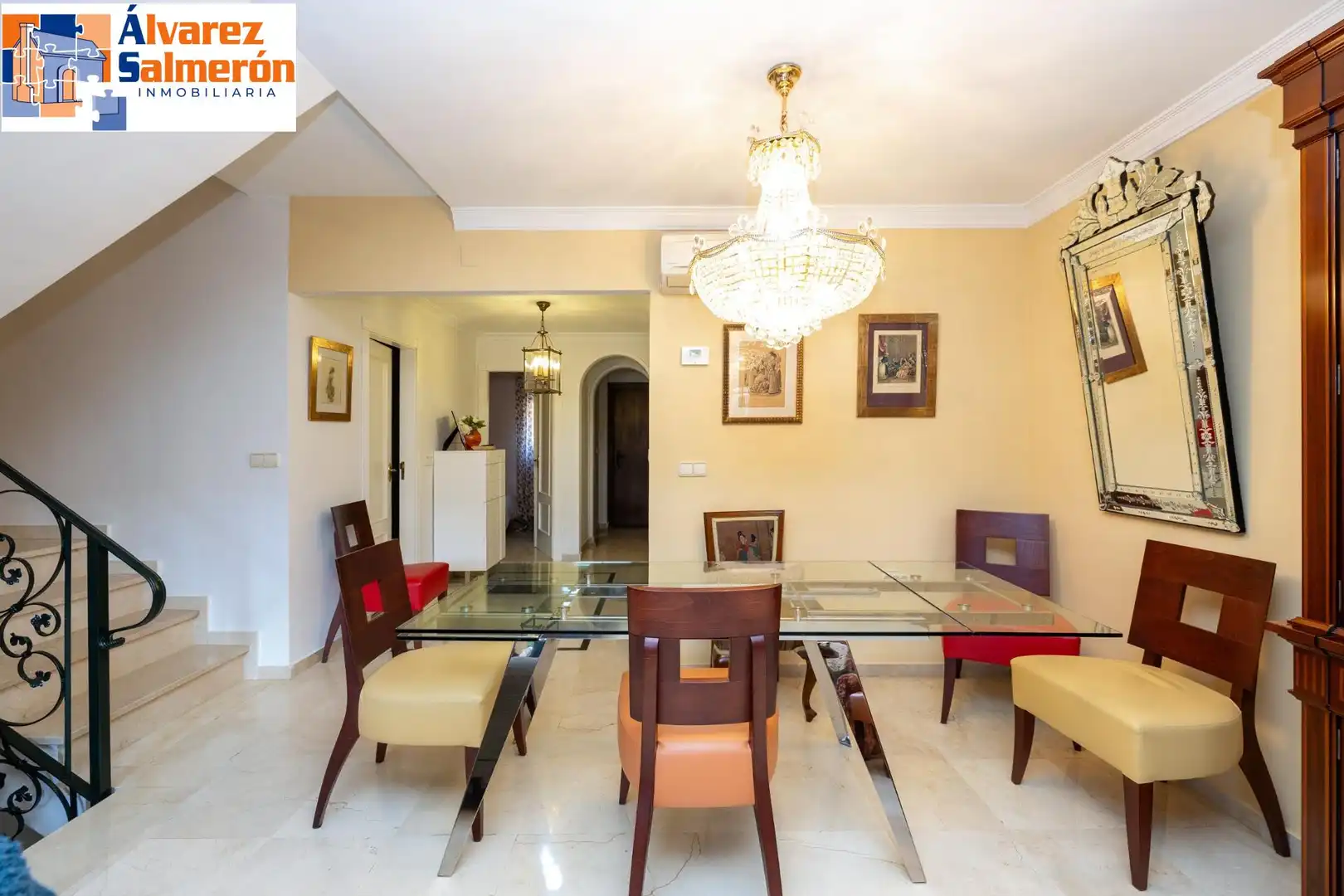 Dining room of Detached homes for sale in Granada  with Air Conditioner, Heating and Private garden