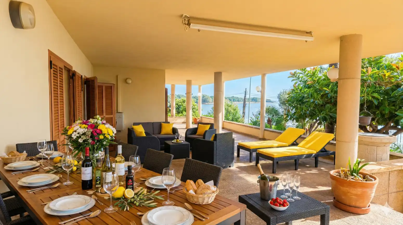 Terrace of Flat for sale in Alcúdia  with Air Conditioner, Terrace and Storage room